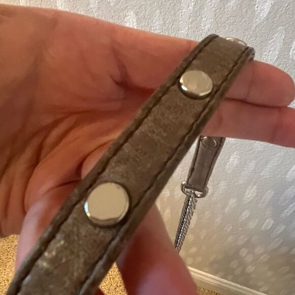 Distressed Leather Rebecca Minkoff Crossbody - Picture 3 of 7